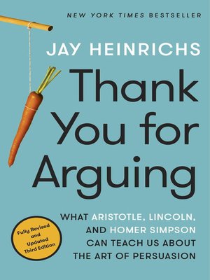 cover image of Thank You for Arguing